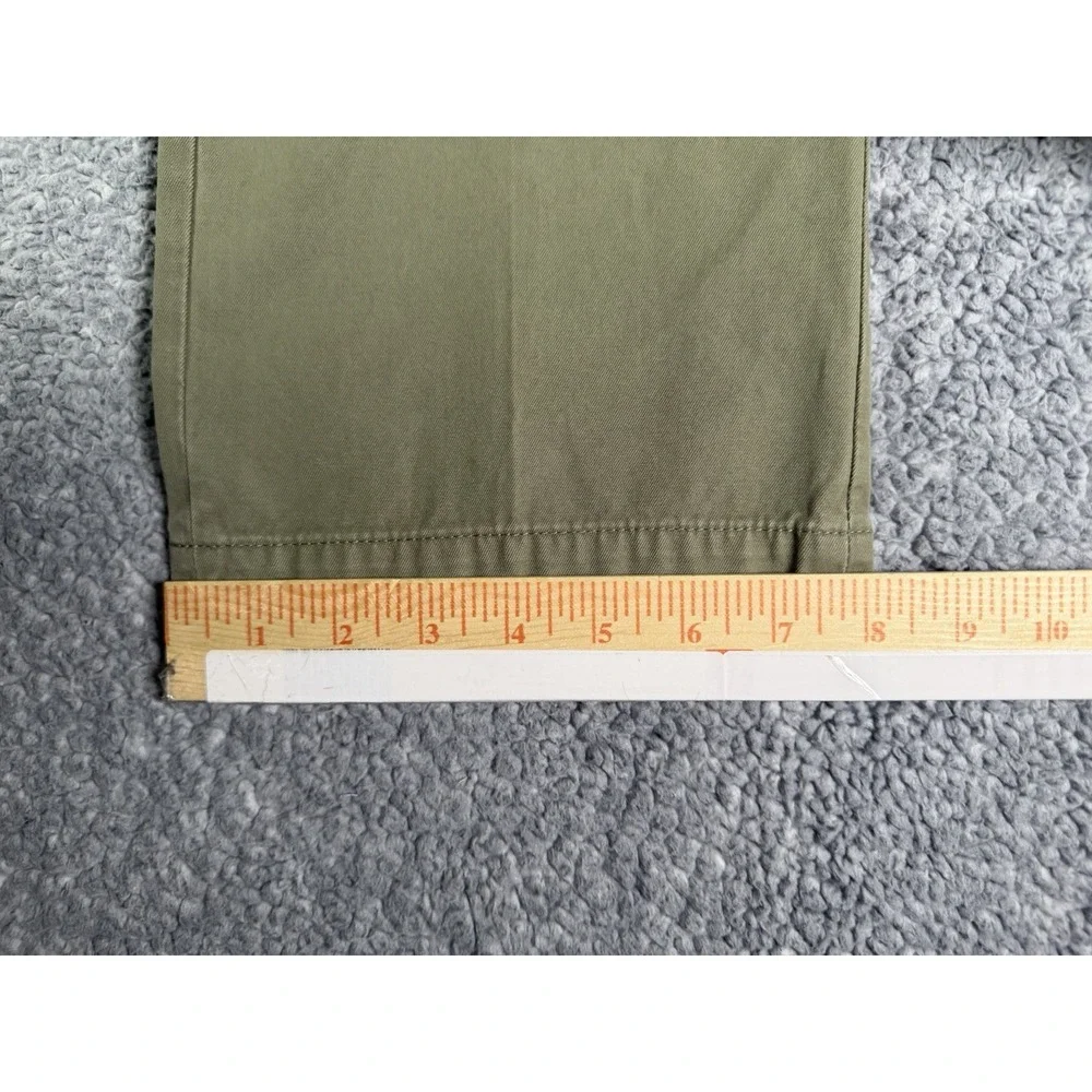 Banana Republic Gavin Chinos Mens 32x30 Olive Green 100% Cotton Workwear Preppy